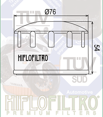 Hiflofiltro HF164