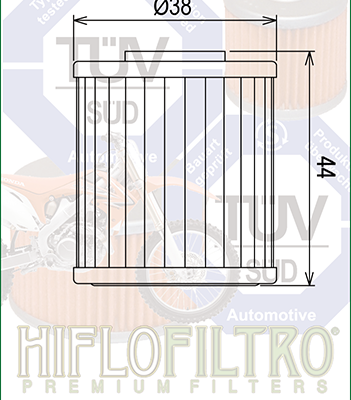 Hiflofiltro HF207