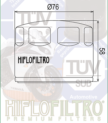 Hiflofiltro HF565