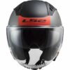 LS2 Copter II URBANE Matt White Red - immagine 2