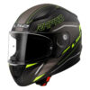 LS2 Rapid II ROKKU Matt Black H-V Yellow