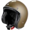 Casco Moto Custom Jet Stormer QUARTZ GLITTER Oro Lucido