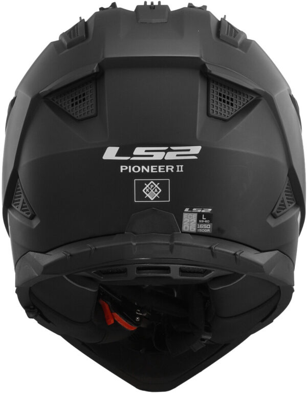 LS2 - MX702 Pioneer II Solid MATT BLACK - immagine 2