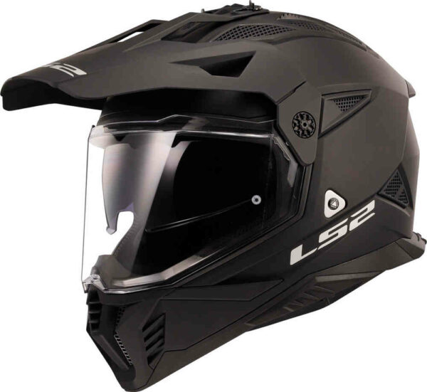 LS2 - MX702 Pioneer II Solid MATT BLACK
