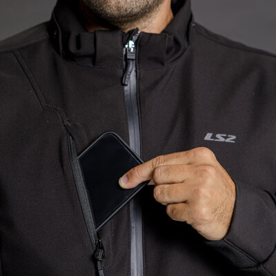 LS2 – GIACCA DA MOTO UOMO – BOLTON MAN JACKET BLACK