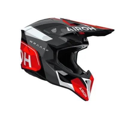 AIROH – Casco Wraaap Conquer Red Gloss