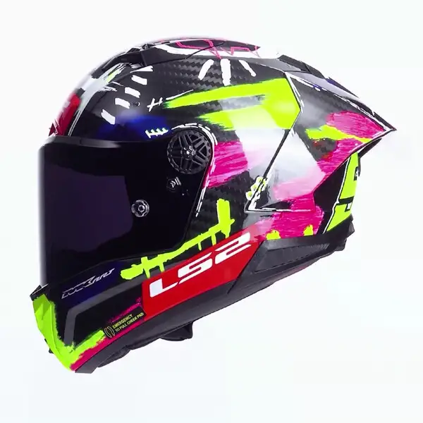 LS2 - Casco Integrale Carbonio FF805 Thunder Gp Aero Replica Aldeguer 25 - immagine 2