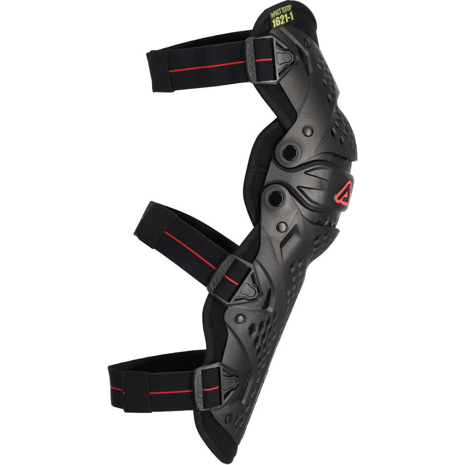 Ginocchiera Moto Cross Enduro Acerbis Impact Pro Nero - immagine 3