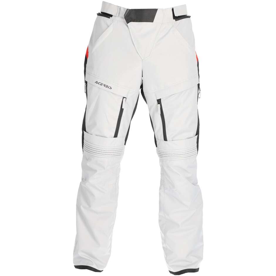 ACERBIS - Pantalone Moto Tecnico CE X-ROVER Grigio Rosso