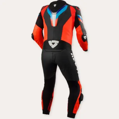 REV’IT – ONE PIECE QUANTUM 3 – NEON RED BLACK