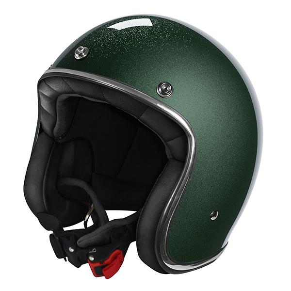 Casco jet Stormer Quartz Glitter Green