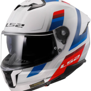 LS2 - FF808 STREAM II Vintage Bianco Blu Rosso