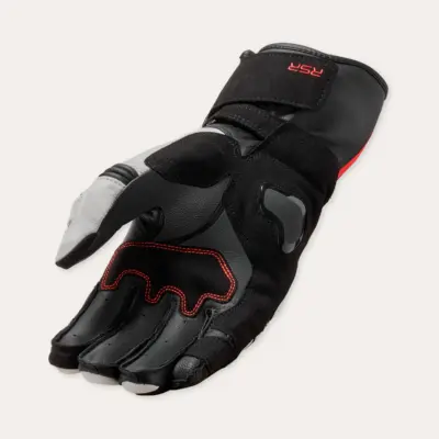 Rev’it – Gloves RSR 5 – WHITE – NEON RED