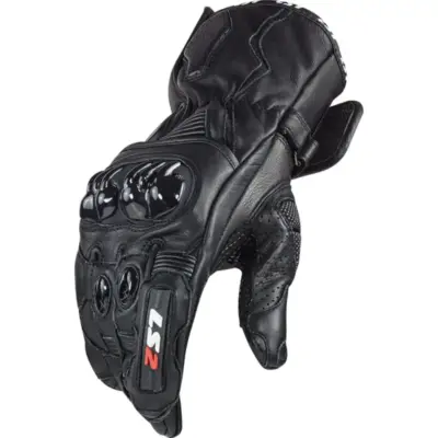 LS2 – SWIFT RACING GLOVES – BLACK